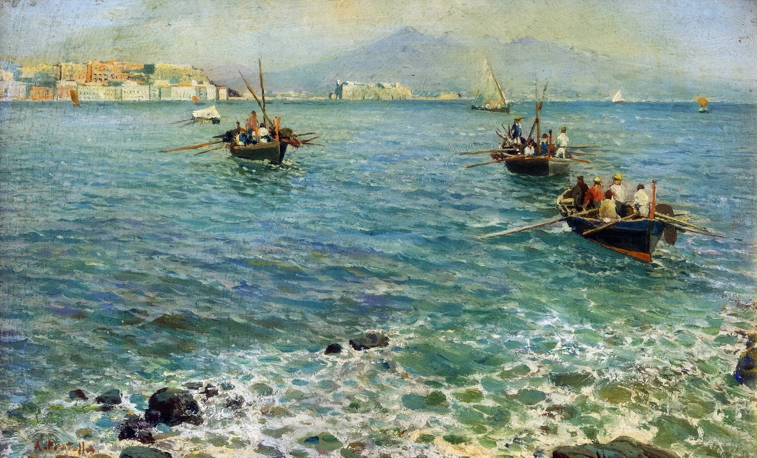  58-Pescatori a Mergellina 